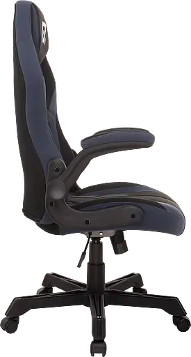 Геймерское кресло GT Racer черное с синим (X-2656 Black/Blue) - фото 3