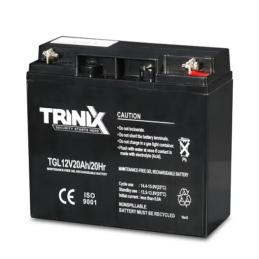 Аккумуляторная батарея гелевая 12В 20Ач Trinix TGL12V20Ah/20Hr GEL (44-00014)