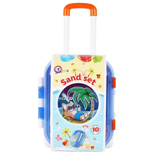 Набор для игры в песочнице ТехноК 6009TXK в чемодане - фото 5