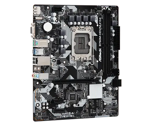 Mатеринська плата ASRock B760M-HDV/M.2 D4 LGA 1700 (B760M-HDV/M.2 D4) - фото 3