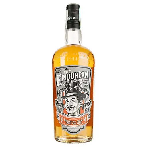 Віскі The Epicurean Tawny Port Finish 48% 0.7 л в подарунковій упаковці - фото 2