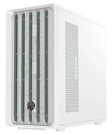 Корпус GameMax Claw 460 Tempered Glass без БЖ White (CLAW 460 WH) - фото 4