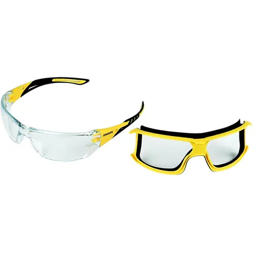 Очки Stanley Rubber Gasket прозрачные поликарбонатные с мягкими резиновыми дужками (SYE15-11D) - фото 6