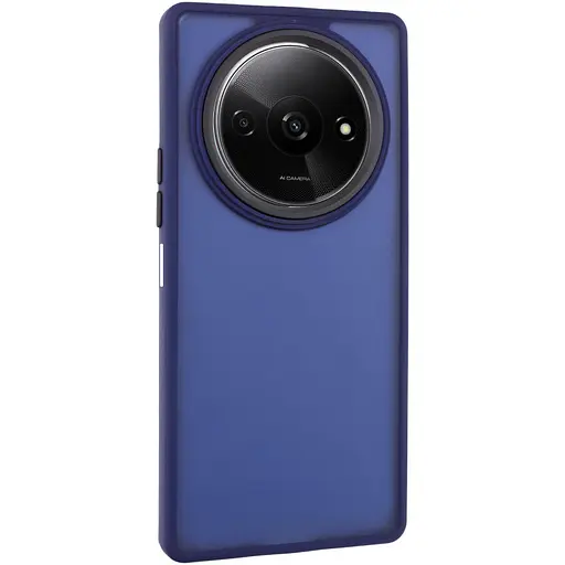 Чехол Epik TPU+PC Lyon Frosted для Xiaomi Redmi A3 Navy Blue