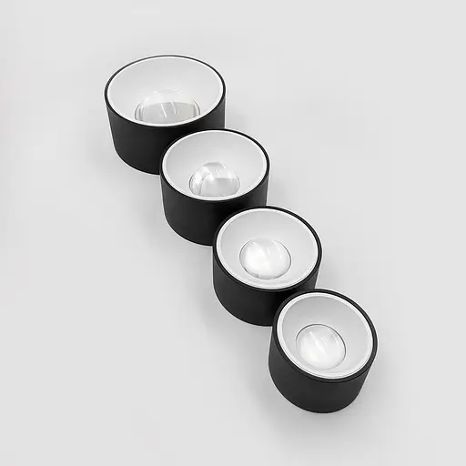 Точечный светильник Skarlat RSLC78013 30W BK+WH 3000K - фото 2