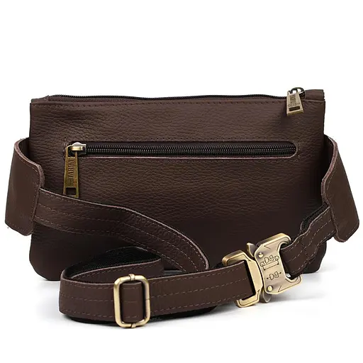 Шкіряна бананка Tarwa 24х15х3 см sum0025669 - фото 3