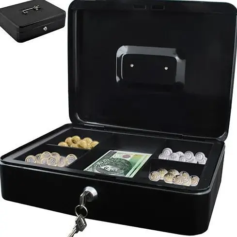 Великий металевий сейф-кешбокс Malatec 01216 - фото 4