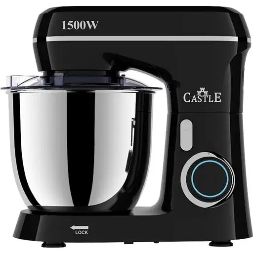 Міксер Castle CM-01B тістоміс планетарний 1500Вт чорний - фото 1