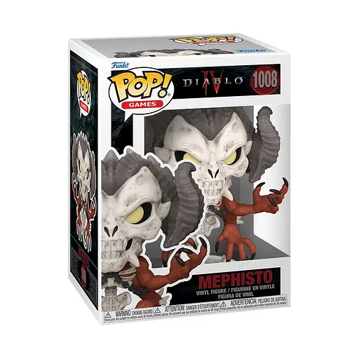 Коллекционная  фигурка   Funko Pop Диобло Мефисто Diablo Mephisto 10 см D M 1008 - фото 3