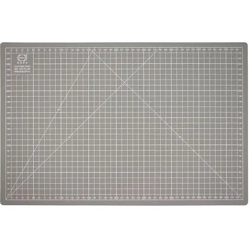 Коврик Dafa самовосстановительный А3 (450х300х3мм) серый  - фото 1