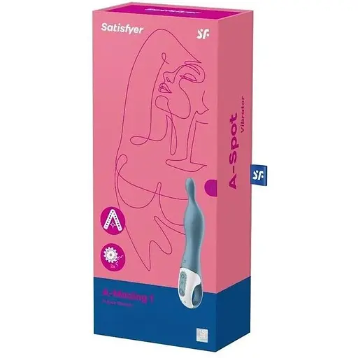 Вібратор для точки А Satisfyer A-Mazing 1 Blue 12 режимів вібрації - фото 5
