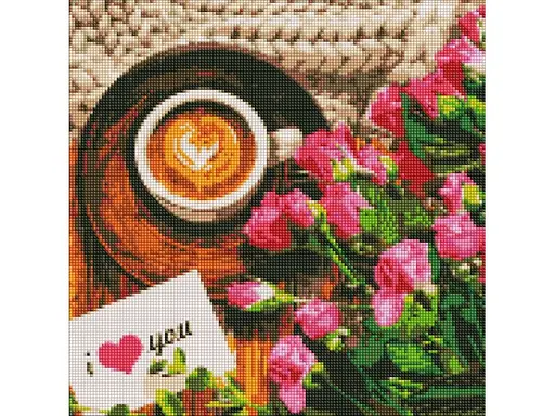 Алмазна мозаїка Ideyka Найкращий ранок (40х40 см) - фото 1