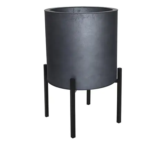 Кашпо Engard на металевій підставці 30х30х50/30х30х30 см (ME-06) - фото 2