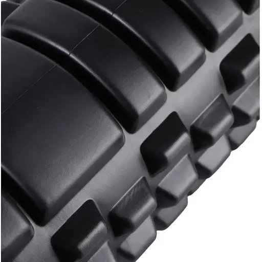 Массажный ролик для йоги и фитнеса York Fitness EVA 33,6 х 14,4см черный - фото 3