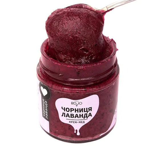 Мед BDJO Черника-лаванда 550 г