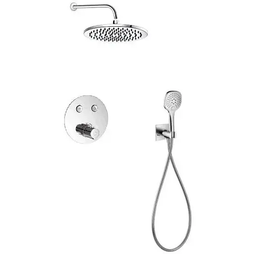 Душова система прихованого монтажу Imprese Centrum VR-52400, Хром - фото 1