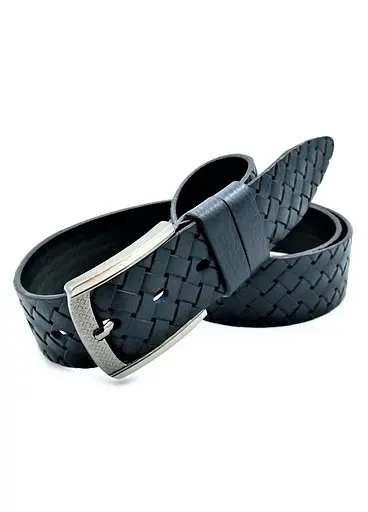 Ремінь шкіряний Weatro чоловічий 110-120х4 см acs0017324 - фото 2