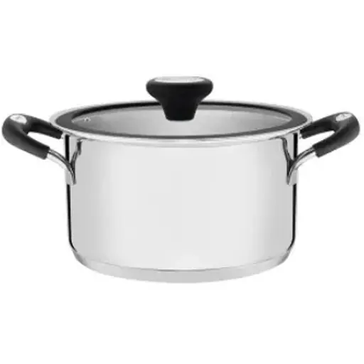 Кастрюля из нержавеющей стали Tramontina Solar Silicone (6,1 л) 24 см (62124/243)