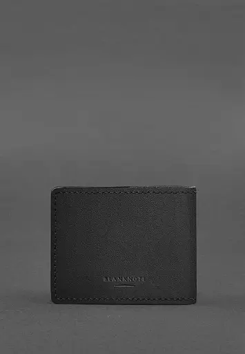 Кожаная обложка для разрешения на оружие Черная - фото 4