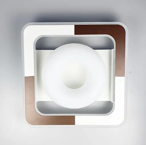 LED люстра у двоколірному корпусі Line.F 9008 001 S - фото 1