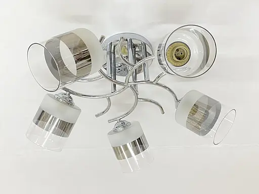 Стельова Люстра на 5 плафонів VALESO 6978B/5 (Хром)