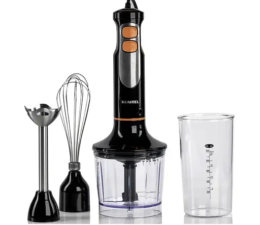 Блендер KUMTEL HHB-01 Black (подрібнювач, міксер) - фото 2
