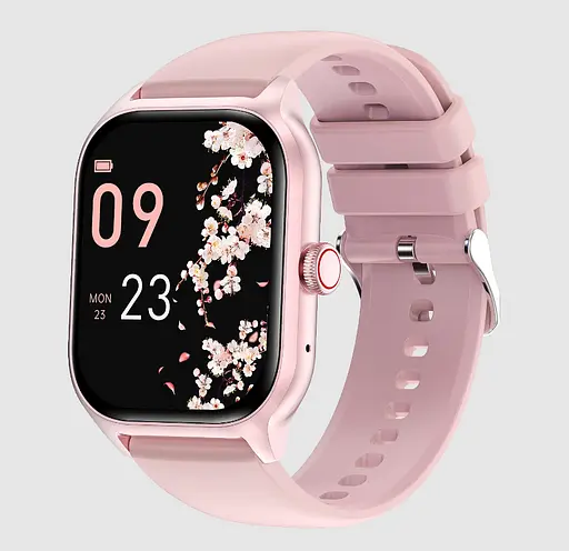 Смарт-годинник LEMFO LT10-Y12 силіконовий ремінець Pink (16728)