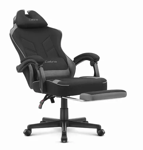 Крісло Cabro C504 Black-Grey тканина - фото 3