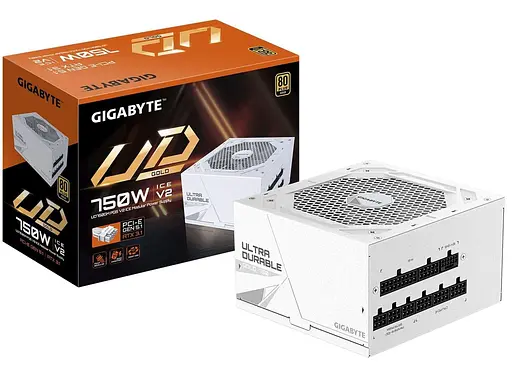 Блок живлення Gigabyte GP-UD750GM 750W PG5 ICE ATX 3.1 80+ Gold (GP-UD750GM PG5 ICE) - фото 7