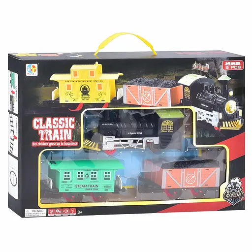 Детская железная дорога Classic Train со звуком и светом (TL47) - фото 4