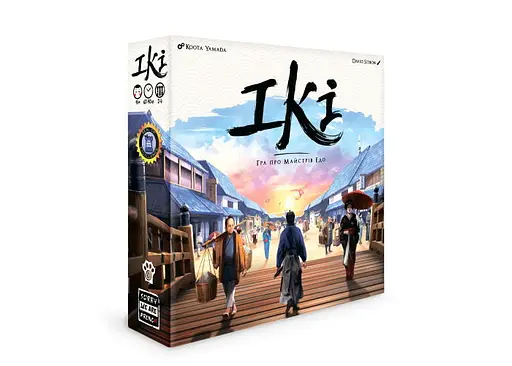 Настільна гра Woodcat Ікі (IKI) (укр.) (ВР_Ікі)