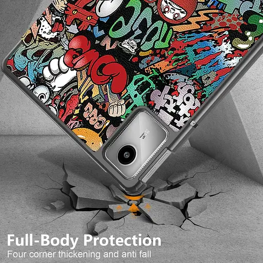 Чехол HardPrinted с рисунком Lenovo Tab M11 2024 TB330 TB331 Граффити - фото 4