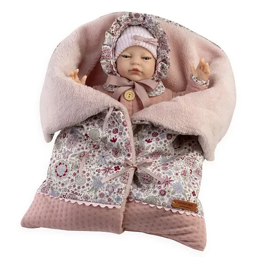 Лялька Munecas De Cuna з ковдрою 45 см (B45301) - фото 2