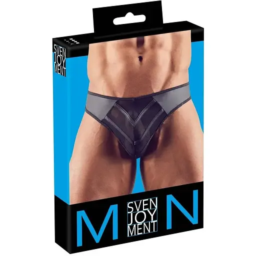 Чоловічі труси-стрінги Svenjoymentt Underwear XL чорний