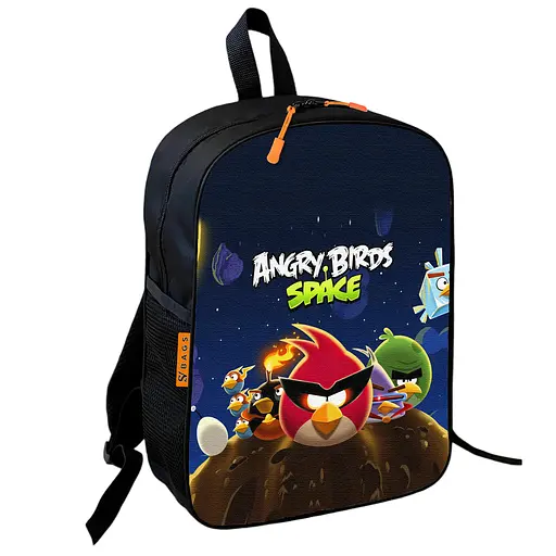 Рюкзак школьный детский 36х27см Angry Birds для девочки, мальчика (00859)