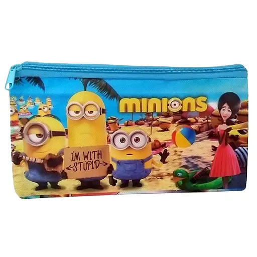 Пенал плоский Мультяшні герої, 22x12 см, DS, L, 1582P (В асортименті)