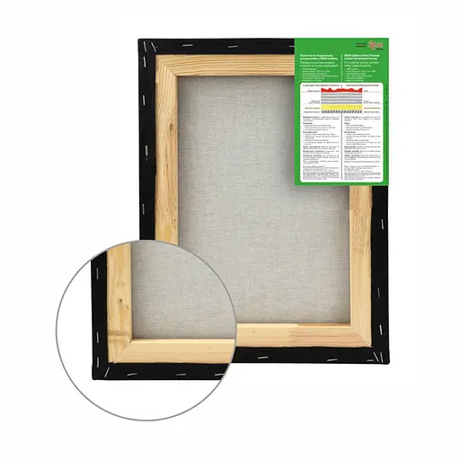 Підрамник Rosa Gallery 20×20 см модуль №0 дрібне зерно Чорний грунт бавовна [CD] - фото 4