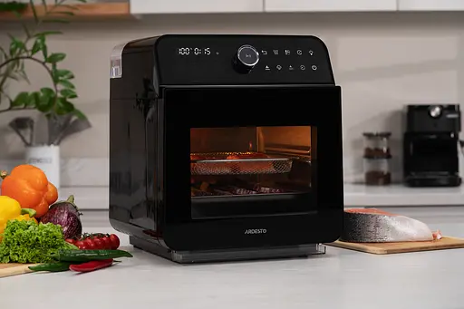 Мультипечь Ardesto 2250Вт -15л сенсорное управление 40-220°C металл/пластик бело-черный - фото 8