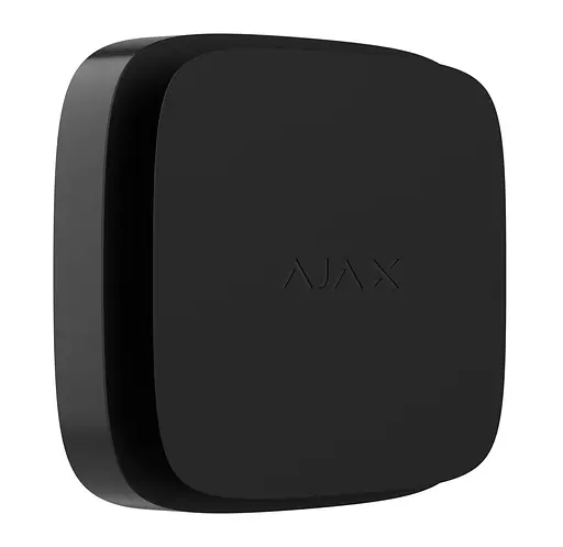 Ajax Датчик дыма температуры и угарного газа FireProtect 2 RB Heat Smoke CO Jeweler сменная батарея беспроводной черный - фото 2