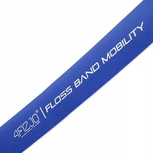 Лента компрессионная для флоссинга 4Fizjo Floss Band 207 x 5 x 0.15 см Blue (P-5905973405232) - фото 7