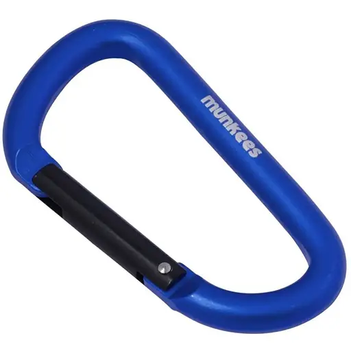 Брелок-карабін Munkees 3208 D 8х80 мм Dark Blue (1012-3208-DB)