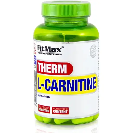Жироспалювач FitMax Therm L-Carnitine 90 капсул Натуральний - фото 1