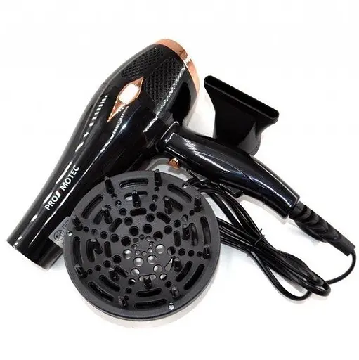 Фен для сушіння та укладання волосся Promotec PM 2310 з дифузором та концентратором - фото 7