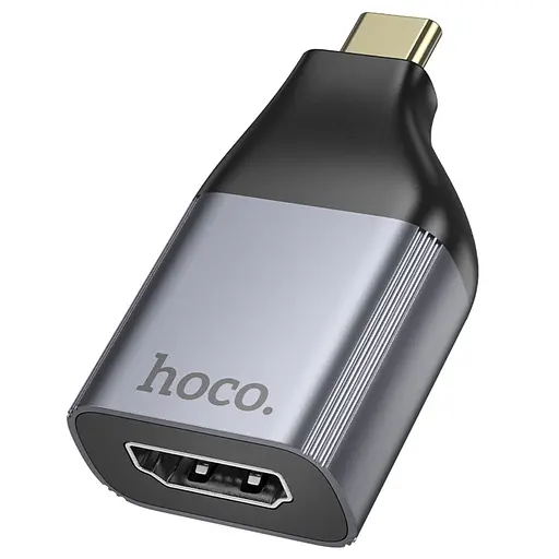 Переходник Hoco ua33 Type-C male to HDMI female adapter (конвертер) - фото 1