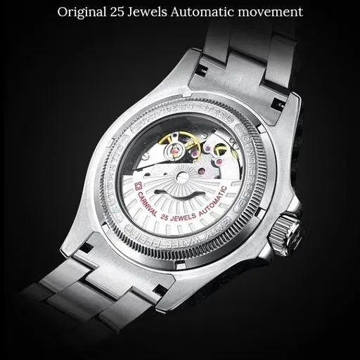 Часы мужские наручные Carnival Patent (Серебристые) - фото 7