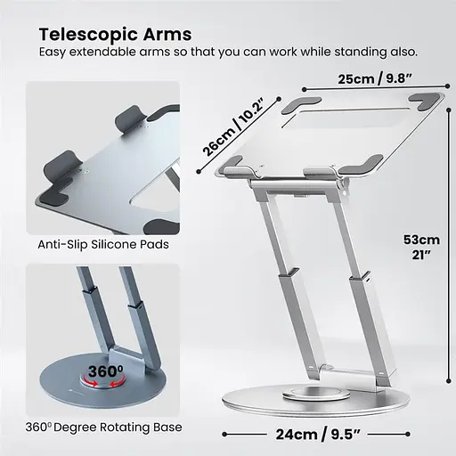Підставка для ноутбука Venshen 4 You LS-07A - фото 2