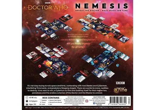 Настільна гра Gale Force Nine Немезіда: Доктор Хто? (Doctor Who: Nemesis) (англ.) (DWN01) - фото 2