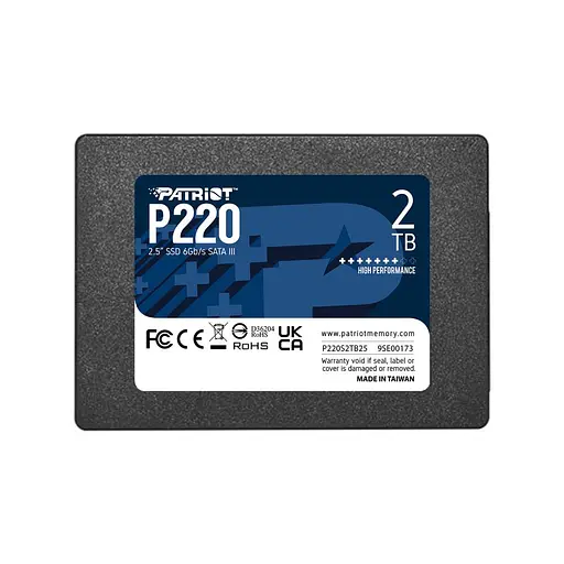 SSD-накопитель Patriot P220 2 ТБ (P220S2TB25) - фото 4