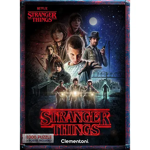 Пазл Stranger Things (Дивні дива) - 1000 шт Clementoni 39978 - фото 4