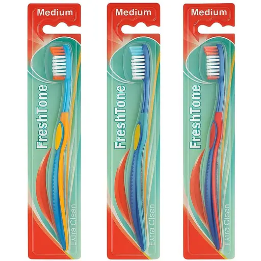Зубна щітка Fresh Tone середньої жорсткості - фото 2